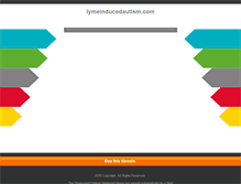 Tablet Screenshot of lymeinducedautism.com